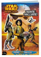 Okładka książki Zadanie: naklejanie! Star Wars Rebelianci.