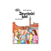 Zwycięski koń. Autor: Mikołajewski Jarosław. SmakLiter.pl Okładka książki Zwycięski koń