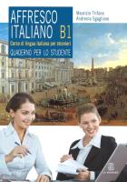 Affresco italiano B1 quaderno per lo studente. Autor: Trifone Maurizio. SmakLiter.pl Okładka książki Affresco italiano B1 quaderno per lo studente