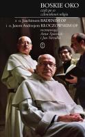 Boskie Oko, czyli po co człowiekowi religia WL. Autor: Kłoczowski Jan Andrzej. SmakLiter.pl Okładka książki Boskie Oko, czyli po co człowiekowi religia WL