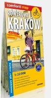 Comfort!map Rowerowy Kraków 1:22 000 laminat. Autor: praca zbiorowa. SmakLiter.pl Okładka książki Comfort!map Rowerowy Kraków 1:22 000 laminat