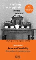 Czytamy w oryginale - Rozważna i romantyczna. Autor: Jane Austen. SmakLiter.pl Okładka książki Czytamy w oryginale - Rozważna i romantyczna