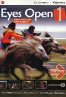 Eyes Open 1 Student's Book with Online Workbook. Autor: Goldstein Ben, Jones Ceri, Anderson Vicki. SmakLiter.pl Okładka książki Eyes Open 1 Student's Book with Online Workbook