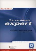 First Ccertificate Expert New Student's Resource Book +CD. Autor: Heinzmann Richard, Kenny Nick, Bell Jan, Gower Roger. SmakLiter.pl Okładka książki First Ccertificate Expert New Student's Resource Book +CD