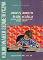 Geometria w kolorze: zaczarowany świat trójkątów. Autor: Majewski Mirosław G.. SmakLiter.pl Okładka książki Geometria w kolorze: zaczarowany świat trójkątów