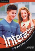 Interactive 3 Student's Book with Web Zone access. Autor: Hadkins Helen, Lewis Samantha, Budden Joanna. SmakLiter.pl Okładka książki Interactive 3 Student's Book with Web Zone access
