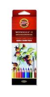 Kredki Mondeluz 18 kolorów. Wydawca: Koh-I-Noor. SmakLiter.pl Opakowanie Kredki Mondeluz 18 kolorów