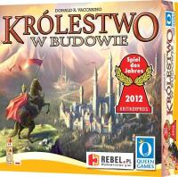 Królestwo w budowie REBEL. Autor: Vaccarino Donald X.. SmakLiter.pl Okładka książki Królestwo w budowie REBEL