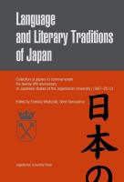 Okładka książki Language and literary traditions of Japan