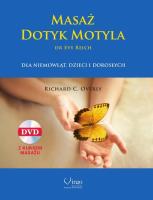 Masaż Dotyk Motyla. Autor: Richard C.Overly. SmakLiter.pl Okładka książki Masaż Dotyk Motyla