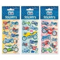 Naklejki Sticker BOO sliver motocykle. Wydawca: Sticker Boo. SmakLiter.pl Opakowanie Naklejki Sticker BOO sliver motocykle
