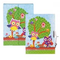 Pamiętnik zamykany w pudełku Sowa. Wydawca: Starpak. SmakLiter.pl Opakowanie Pamiętnik zamykany w pudełku Sowa