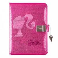 Pamiętnik zamykany z diamencikami Barbie. Wydawca: Starpak. SmakLiter.pl Opakowanie Pamiętnik zamykany z diamencikami Barbie