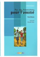 Okładka książki Pas de frontiere pour lamitié livre + cd