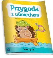 Okładka książki Przygoda z uśmiechem. Karty pracy cz.4 WSiP
