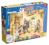 Opakowanie Puzzle dwustronne Maxi 35 Pinokio