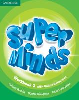 Super Minds 2 Workbook +Online. Autor: Puchta Herbert, Gerngross Gunter, Jeff Stranks and Peter Lewis-Jones. SmakLiter.pl Okładka książki Super Minds 2 Workbook +Online