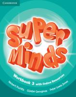 Super Minds 3 Workbook +Online. Autor: Puchta Herbert, Gerngross Gunter, Jeff Stranks and Peter Lewis-Jones. SmakLiter.pl Okładka książki Super Minds 3 Workbook +Online