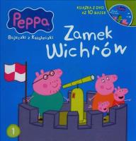 Okładka książki Świnka Peppa. Bajeczki z.. 1 Zamek Wichrów + DVD