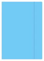 Opakowanie Teczka z gumką A4+ Fluo niebieska (10szt)