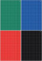 Opakowanie Teczka z gumką A4+ w kratkę (10szt)