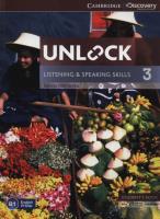 Unlock 3 Listening and Speaking Skills Student's Book and Online Workbook. Autor: Ostrowska Sabina. SmakLiter.pl Okładka książki Unlock 3 Listening and Speaking Skills Student's Book and Online Workbook