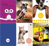 Opakowanie Zeszyt A5/32K kolorowa kratka UV mix (10szt)