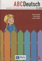 ABCDeutsch 3. Podr. z ćw. cz.1 +2 CD PWN. Autor: Kozubska Marta, Ewa Kraczyk, Zastąpiło Lucyna. SmakLiter.pl Okładka książki ABCDeutsch 3. Podr. z ćw. cz.1 +2 CD PWN