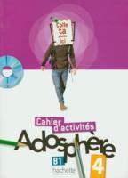 Okładka książki Adosphere 4 ćw.+ CD HACHETTE