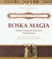 Boska magia. Autor: Doreen Virtue. SmakLiter.pl Okładka książki Boska magia