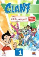 Clan 7 con Hola amigos 1 podręcznik. Autor: Castro Maria. SmakLiter.pl Okładka książki Clan 7 con Hola amigos 1 podręcznik