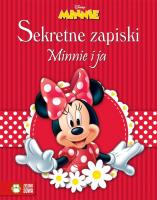 Disney Sekretne zapiski Minnie i ja. Autor: red. Sylwia Burdek. SmakLiter.pl Okładka książki Disney Sekretne zapiski Minnie i ja