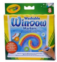 Flamastry do rysowania po szkle CRAYOLA. Wydawca: Crayola. SmakLiter.pl Opakowanie Flamastry do rysowania po szkle CRAYOLA