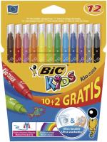 Opakowanie Flamasty Kid Couleur 10+2 kol. bls BIC