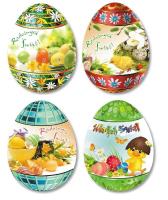 Opakowanie Karnet B6 Wielkanoc (25 szt.) Jajko świeckie MIX