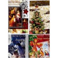 Opakowanie Kartka B6 z opłatkiem MIX Boże Narodzenie AVANTI