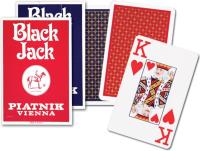 Karty poj. ekstra Black Jack. Wydawca: Piatnik. SmakLiter.pl Opakowanie Karty poj. ekstra Black Jack