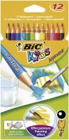 Opakowanie Kredki Aquacouleur 12 kol. bls BIC