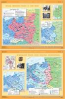 Okładka książki Mapa ścienna Wojna obronna Polski w 1939 roku