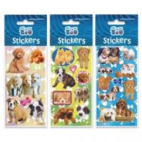 Naklejki Sticker BOO silver psy. Wydawca: Sticker Boo. SmakLiter.pl Opakowanie Naklejki Sticker BOO silver psy