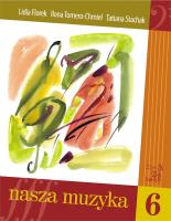 Nasza muzyka 6. Autor:   Praca zbiorowa. SmakLiter.pl Okładka książki Nasza muzyka 6