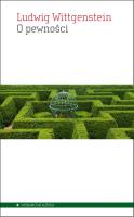 Okładka książki O pewności