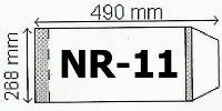 Okładka książki Okładka na podr A4 regulowana nr 11 (50szt) NARNIA