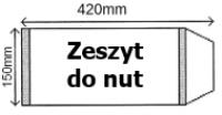 Okładka książki Okładka na zeszyt do nut A5 (25szt) NARNIA
