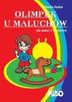 Olimpek u maluchów. Autor: Elżbieta Dędza. SmakLiter.pl Okładka książki Olimpek u maluchów