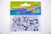 Opakowanie Ozdoba dekoracyjna oczy z rzęsami 100szt