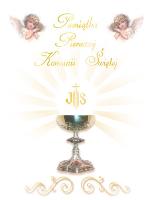 Okładka książki Pamiątka Pierwszej Komunii Świętej