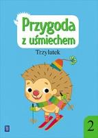 Okładka książki Przygoda z uśmiechem Trzylatek Ćwiczenia Część 2