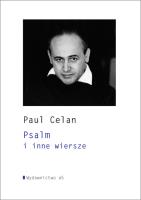 Psalm i inne wiersze. Autor: Celan Paul. SmakLiter.pl Okładka książki Psalm i inne wiersze