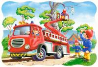 Puzzle 30 Strażacy w akcji CASTOR. Wydawca: Castorland. SmakLiter.pl Opakowanie Puzzle 30 Strażacy w akcji CASTOR